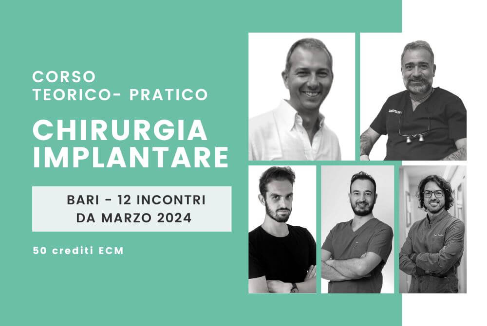 Corso teorico-pratico chirurgia implantare 2024