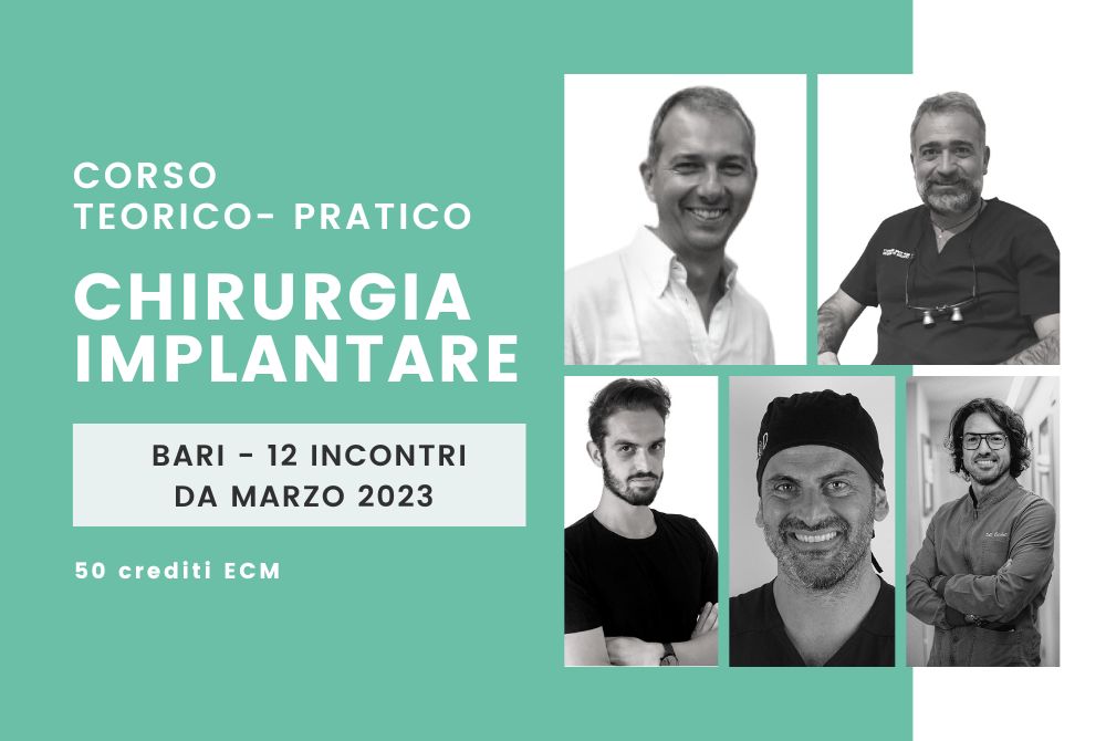 Corso teorico-pratico chirurgia implantare Corso teorico-pratico chirurgia implantare
