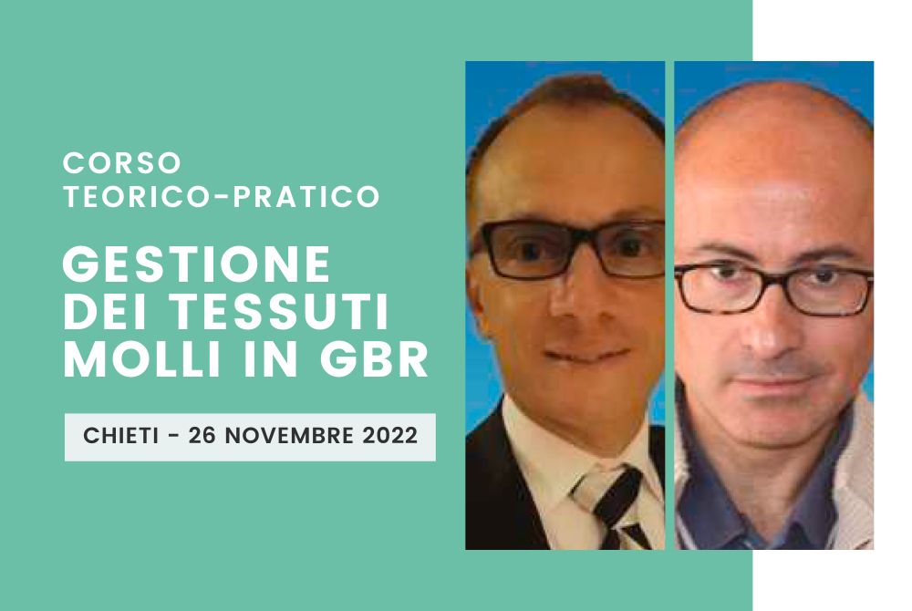 Gestione dei tessuti molli in GBR Corso Gestione tessuti molli in GBR